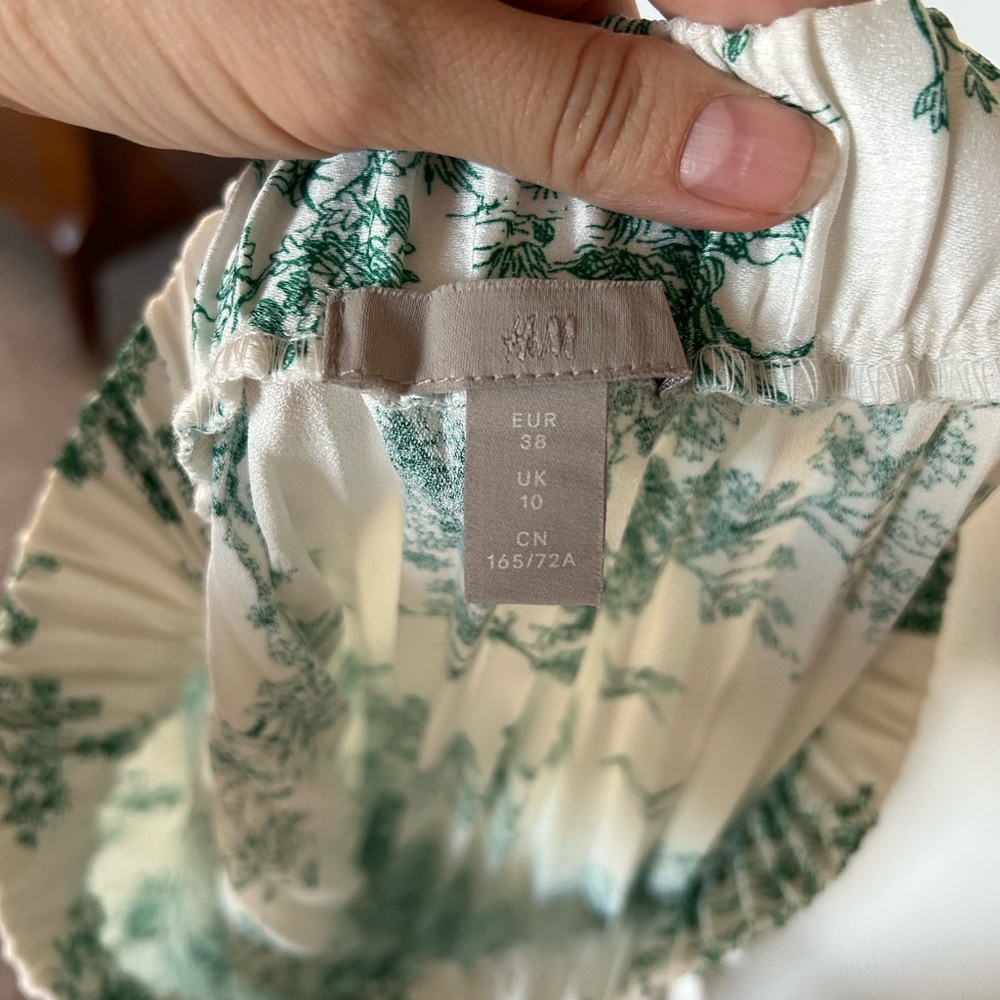 H&M Toile Floral Skirt Set 2 pieces Coord - Picture 7 of 7